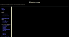 Desktop Screenshot of jthorborg.com